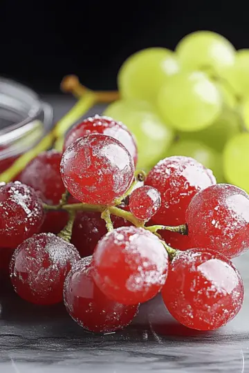 Juicy Grapes with Kool Aid: A Fun Frozen Treat! 8 Grapes with Kool Aid