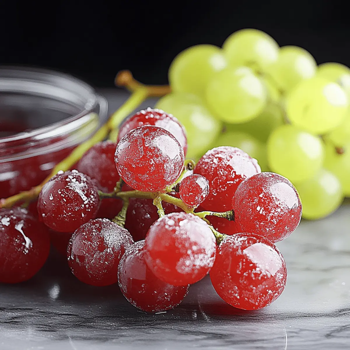 Juicy Grapes with Kool Aid: A Fun Frozen Treat! 4 Grapes with Kool Aid