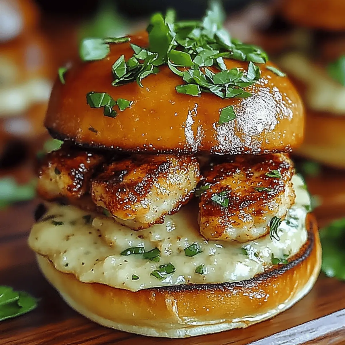 Irresistibly Juicy Honey Mustard BLT Chicken Sliders 1