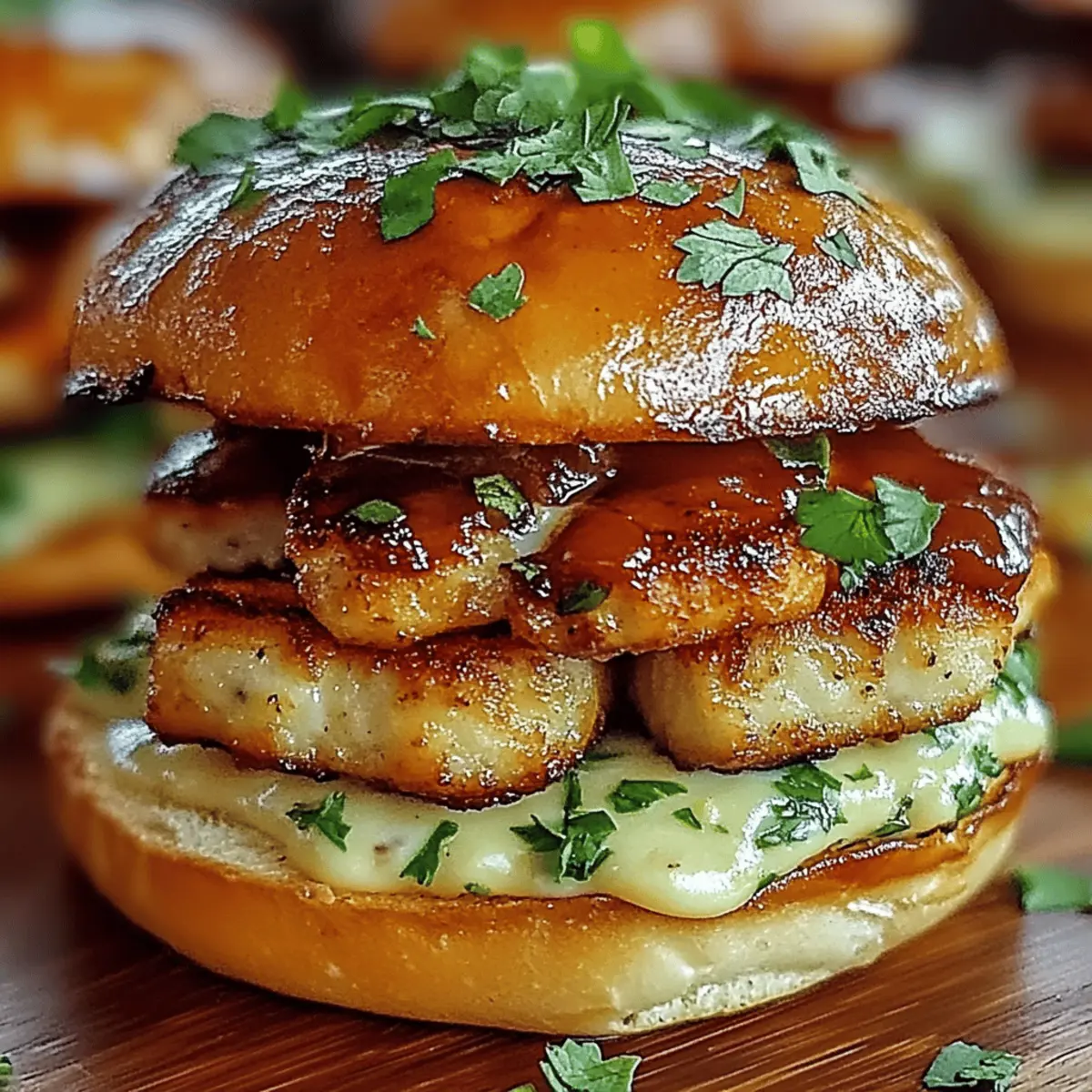 Irresistibly Juicy Honey Mustard BLT Chicken Sliders 4 Honey Mustard BLT Chicken Sliders