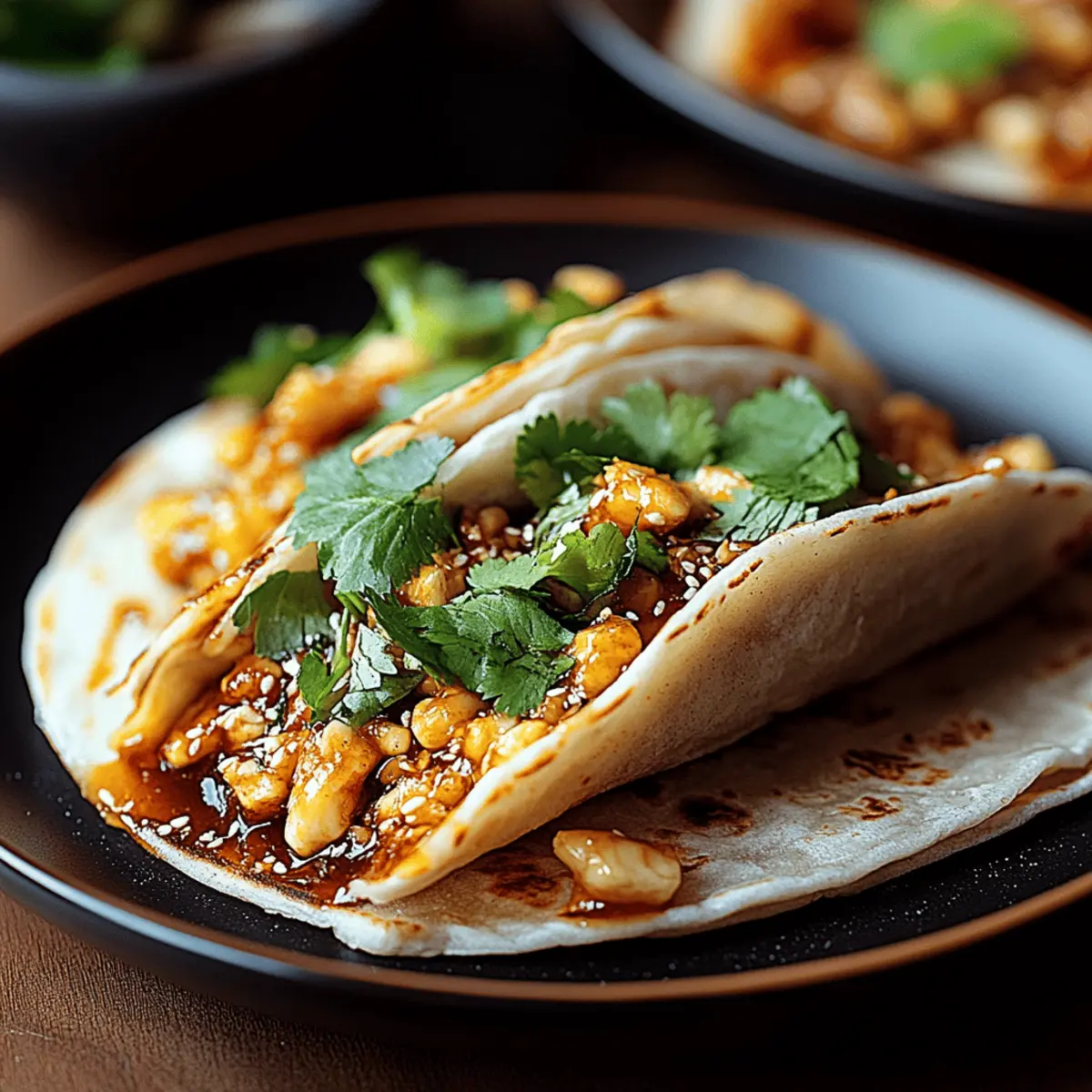 Delicious Korean Chicken Tacos for an Easy Taco Night! 2