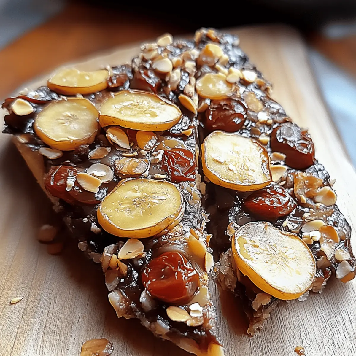 Indulgent Peanut Butter Banana Date Bark You'll Love 1 Peanut Butter Banana Date Bark symgjt