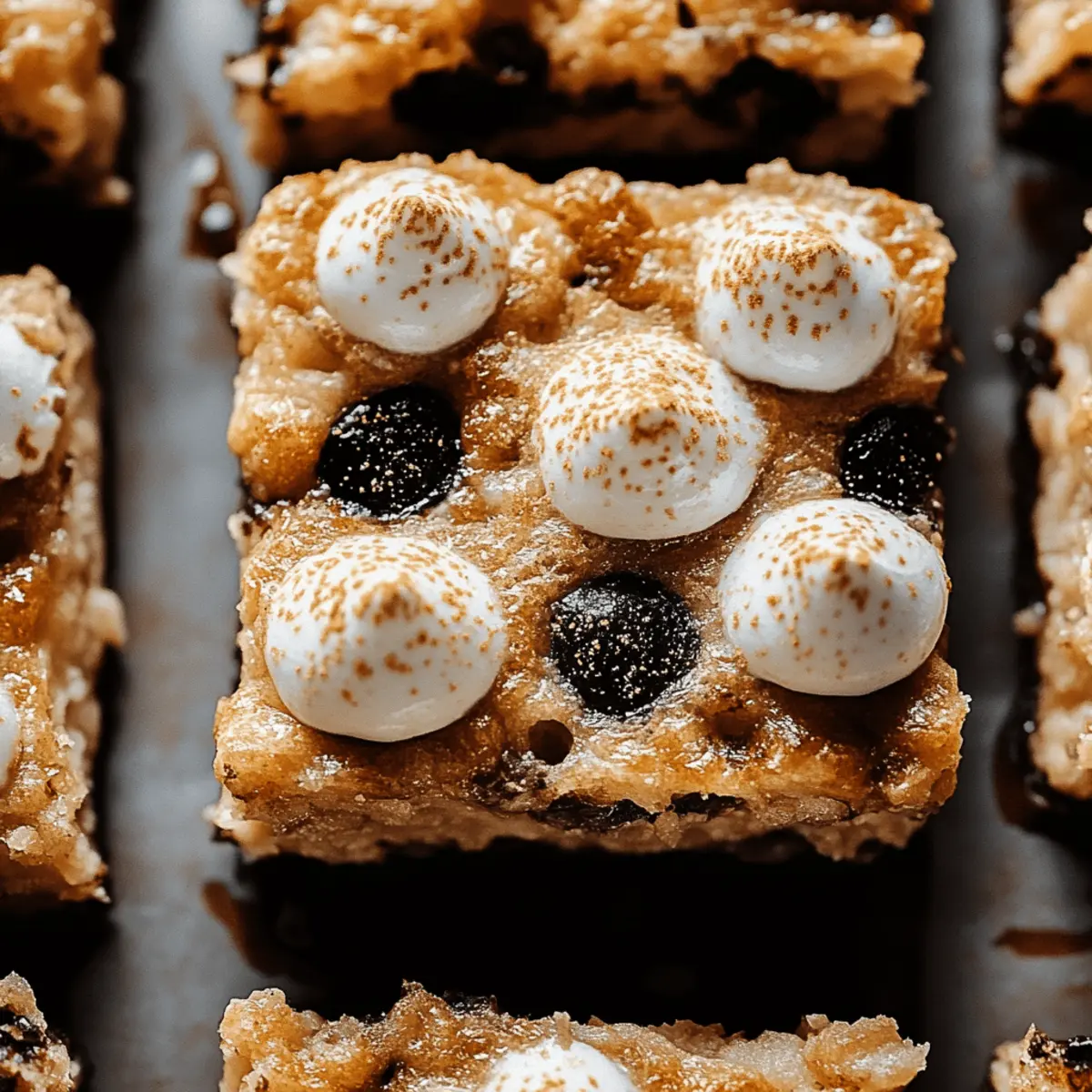 Indulgent S'mores Bars: Easy, Homemade Delight for All! 4 S mores Bars