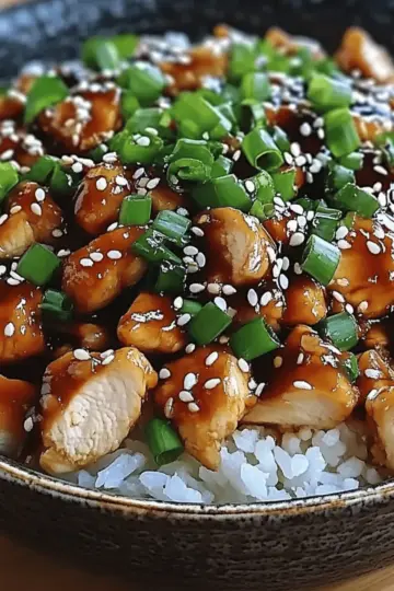 Easy Sticky Chicken Rice Bowls for Ultimate Comfort Food 7 Sticky Chicken Rice Bowls