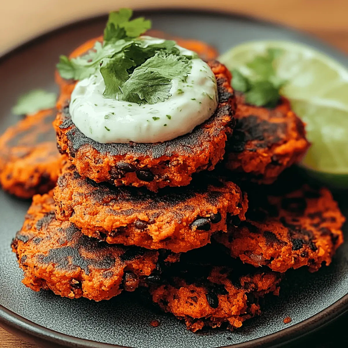 Zesty Sweet Potato Black Bean Patties for a Flavor Boost 3