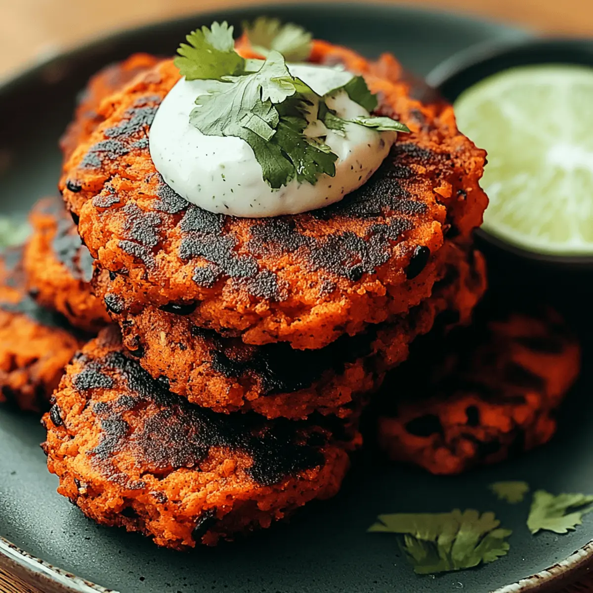 Zesty Sweet Potato Black Bean Patties for a Flavor Boost 2 Sweet Potato Black Bean Patties with Zesty Lime Flavor qcmjus