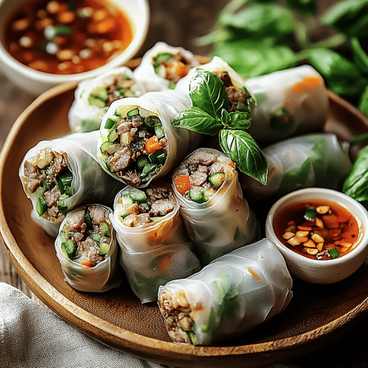 Savory Thai Basil Beef Rolls You’ll Want to Make Tonight 2