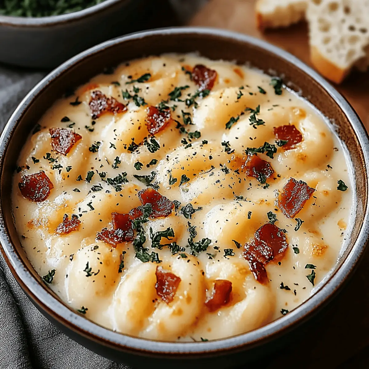Indulgent Bacon Cheddar Gnocchi Soup for Cozy Comfort 2