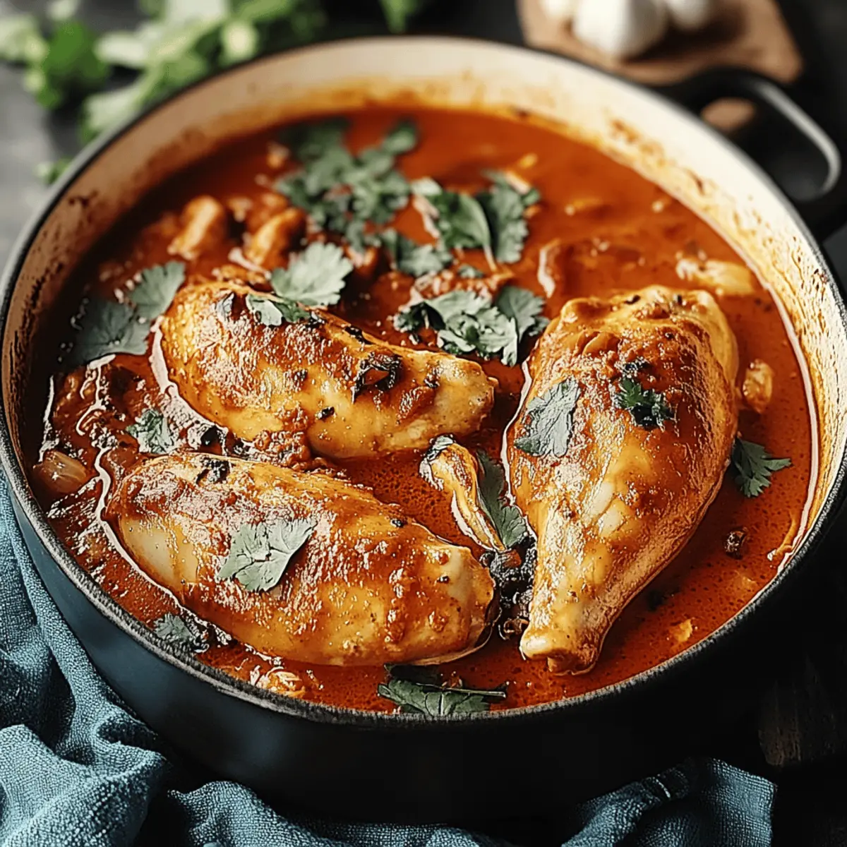 Savory African Coconut Chicken Curry with Creamy Delight 2