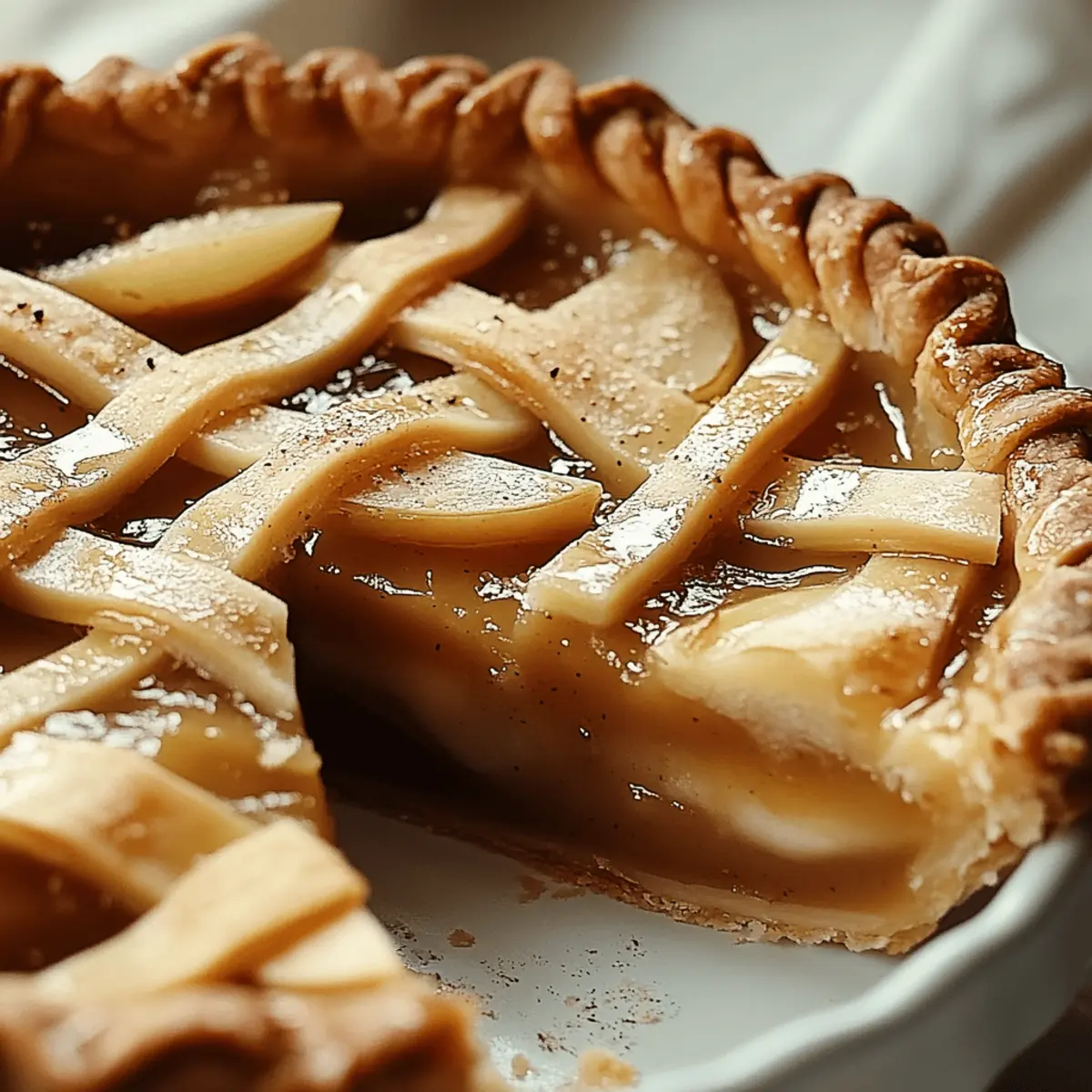 Indulgent Toffee Crumble Apple Pie with Sweet Caramel Topping 4 Toffee Crumble Apple Pie with Sweet Caramel and Crunchy Topping