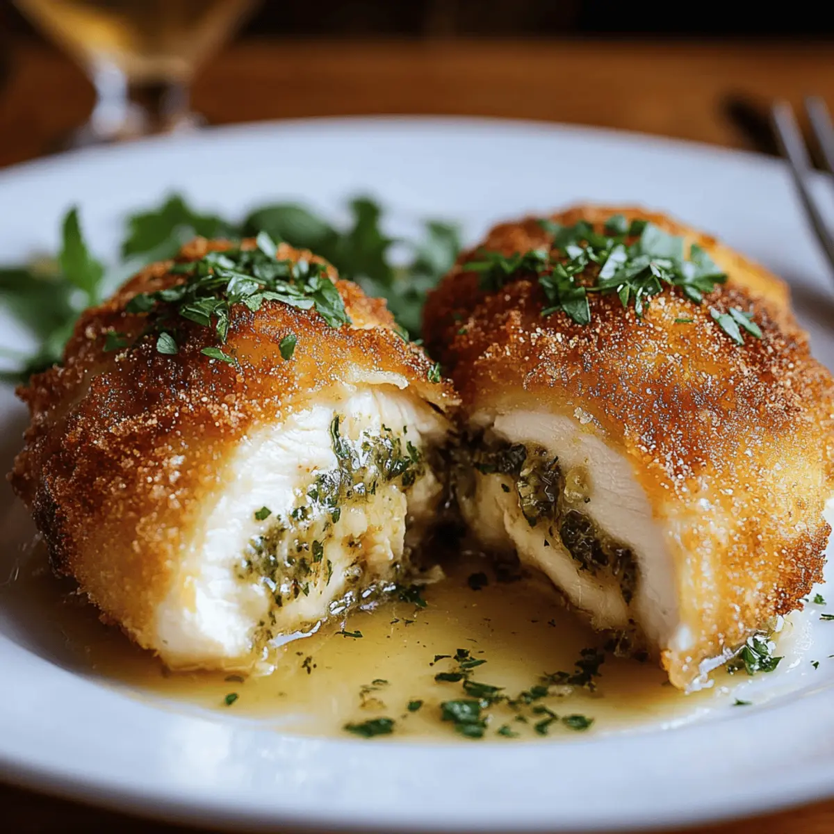 Irresistible Chicken Kiev with Garlic Butter Filling Recipe 4 Chicken Kiev with Garlic Butter Filling