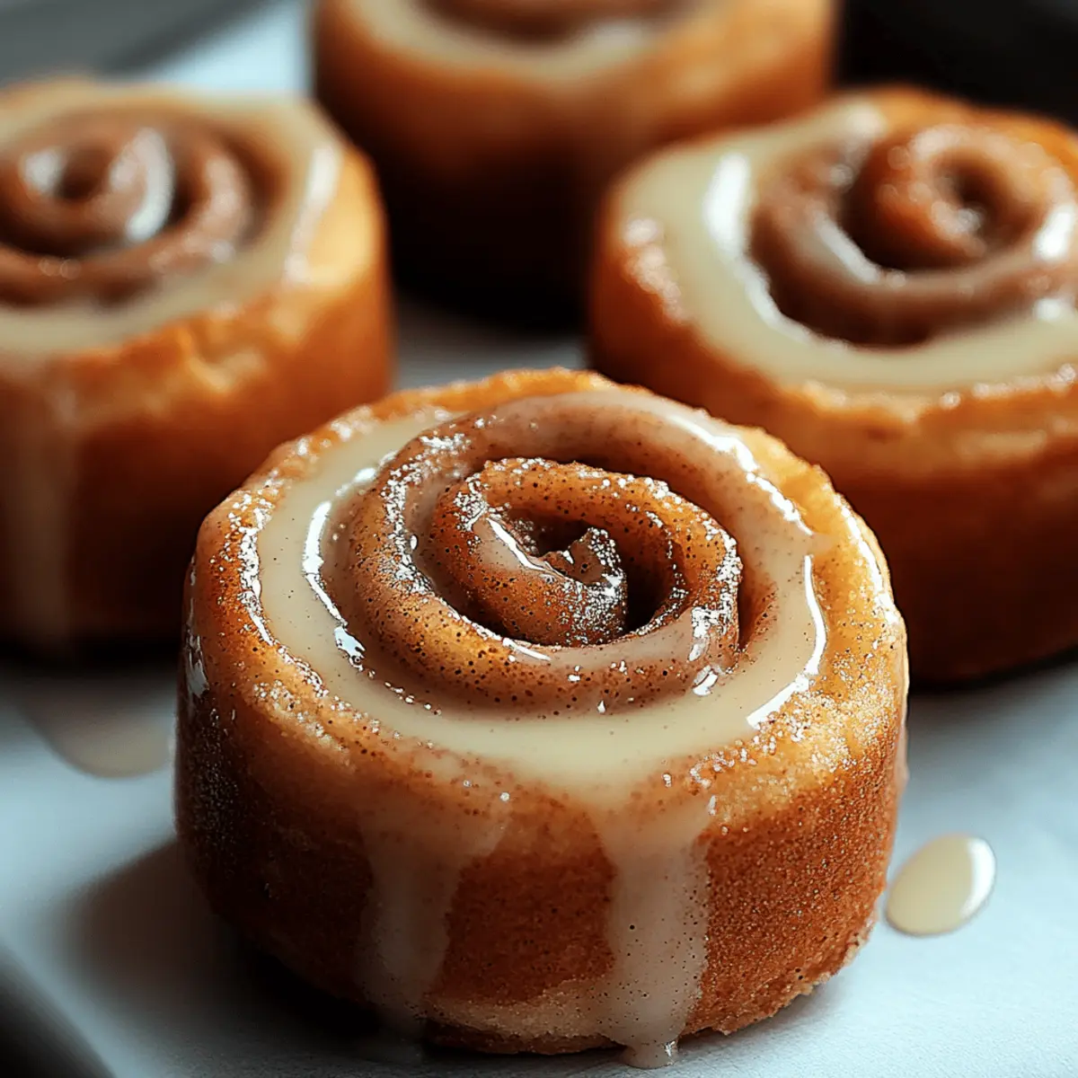 Indulgent Mini Brown Butter Cinnabundts with Cinnamon Swirl 4 Mini Brown Butter Cinnabundts with Cinnamon Swirl