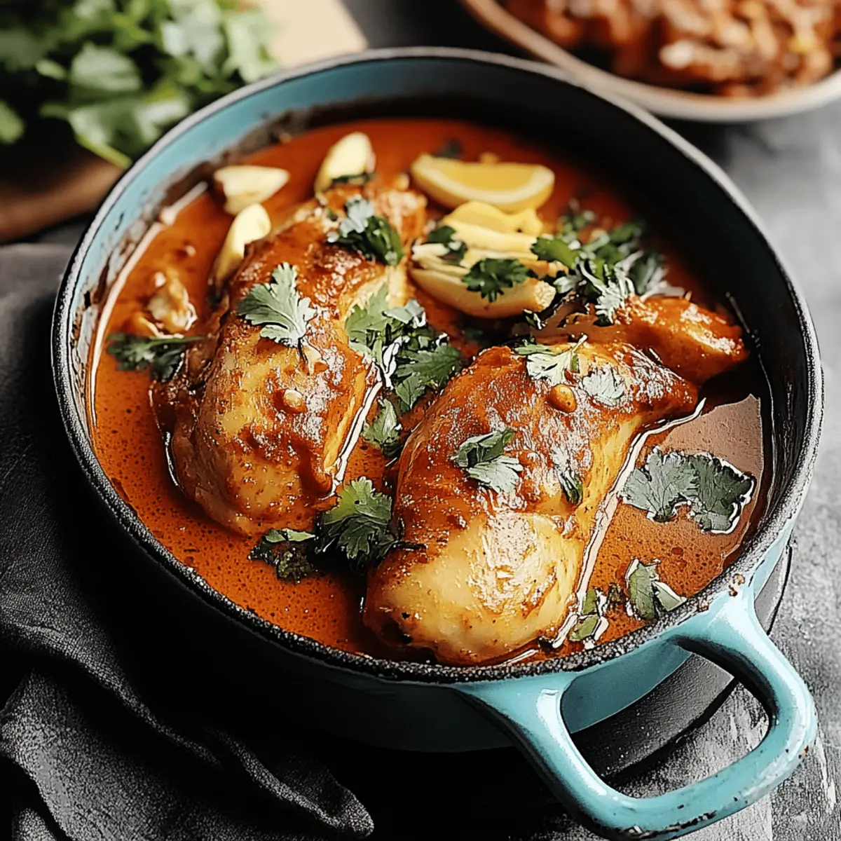 Savory African Coconut Chicken Curry with Creamy Delight 4 African Coconut Chicken Curry with Rich Spices and Creamy Sauce