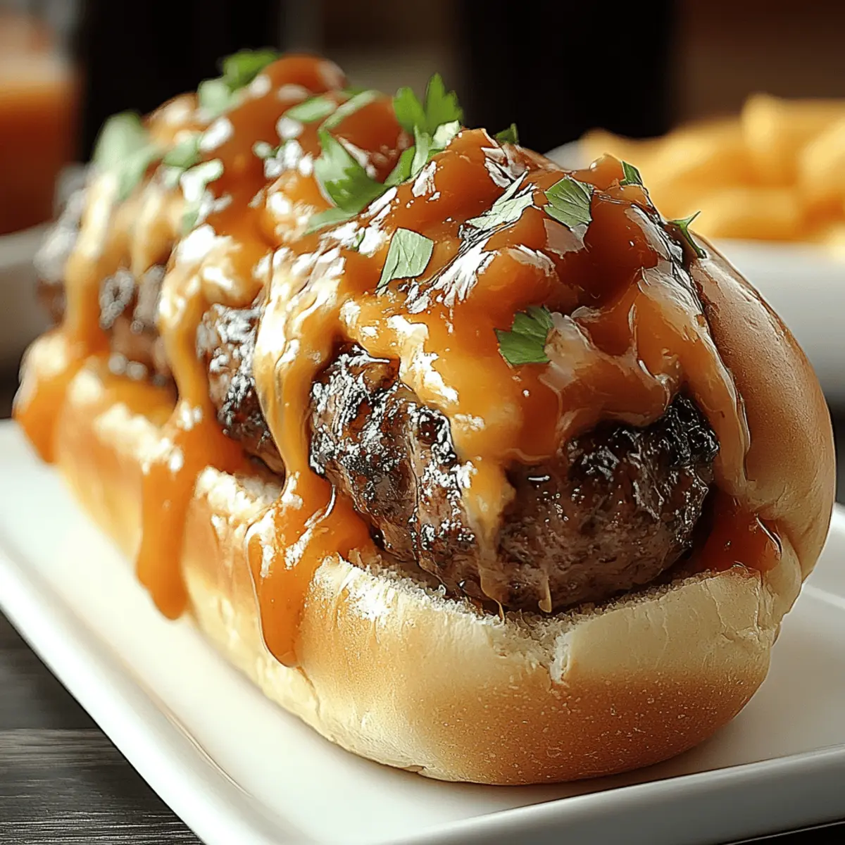 Indulgent Bourbon BBQ Bacon Cheeseburger Meatball Subs 1 nl9bsk5a2y72mfokl8jr