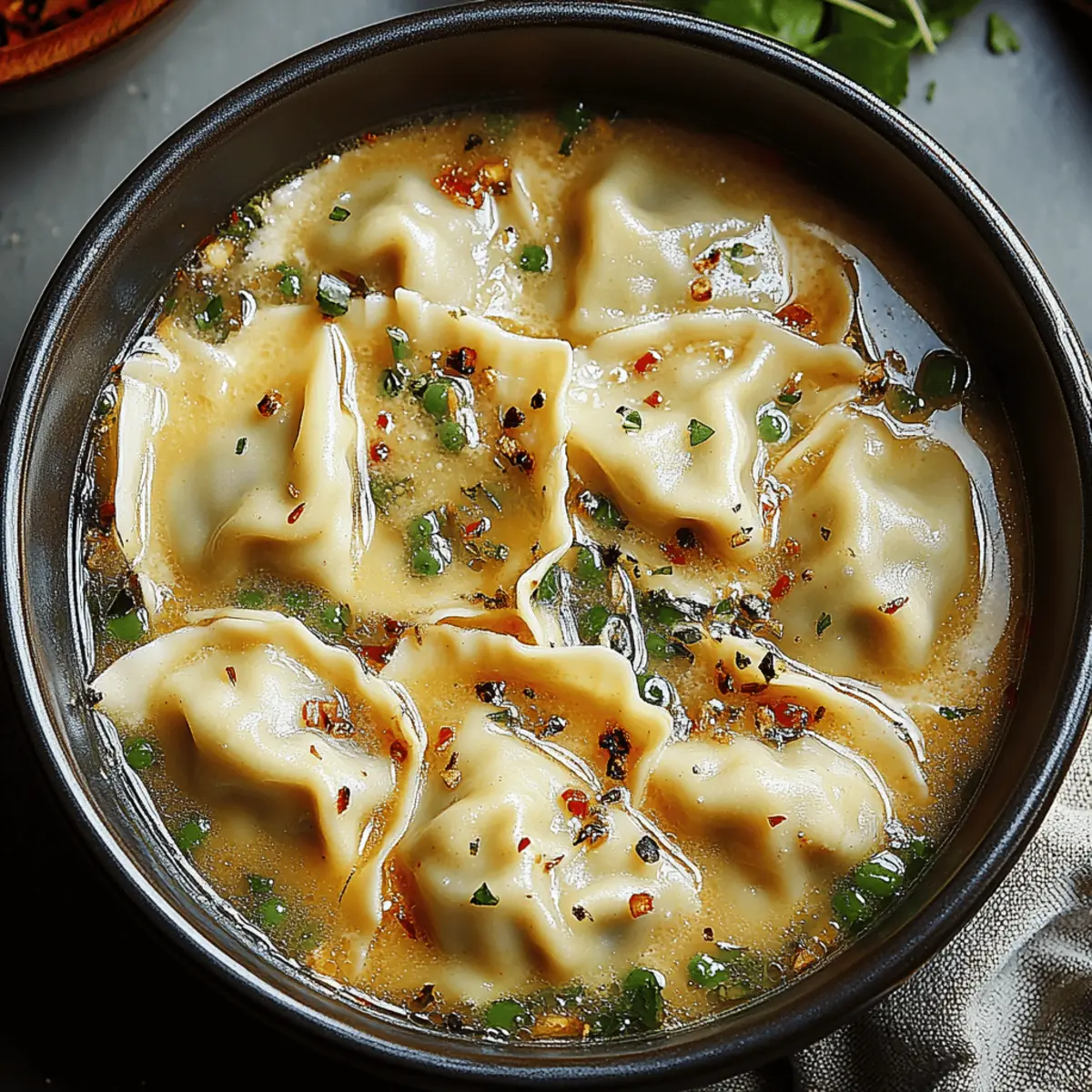 Cozy Potsticker Soup With Creamy Broth That's Simply Delicious 3