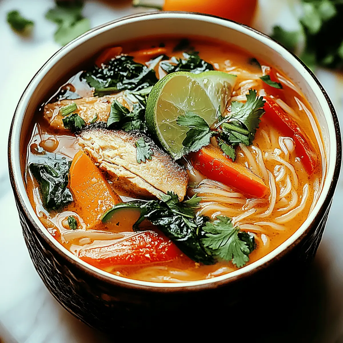 Irresistible Thai Chicken Curry Soup Your New Cozy Favorite 2