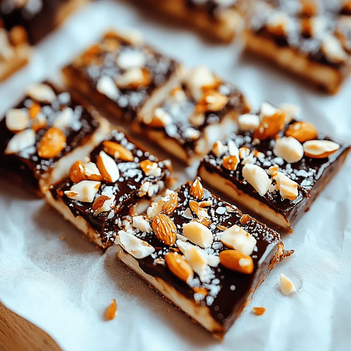 Indulgent Dark Chocolate Sea Salt Nut Bars You’ll Adore 4 Dark Chocolate Sea Salt Nut Bars