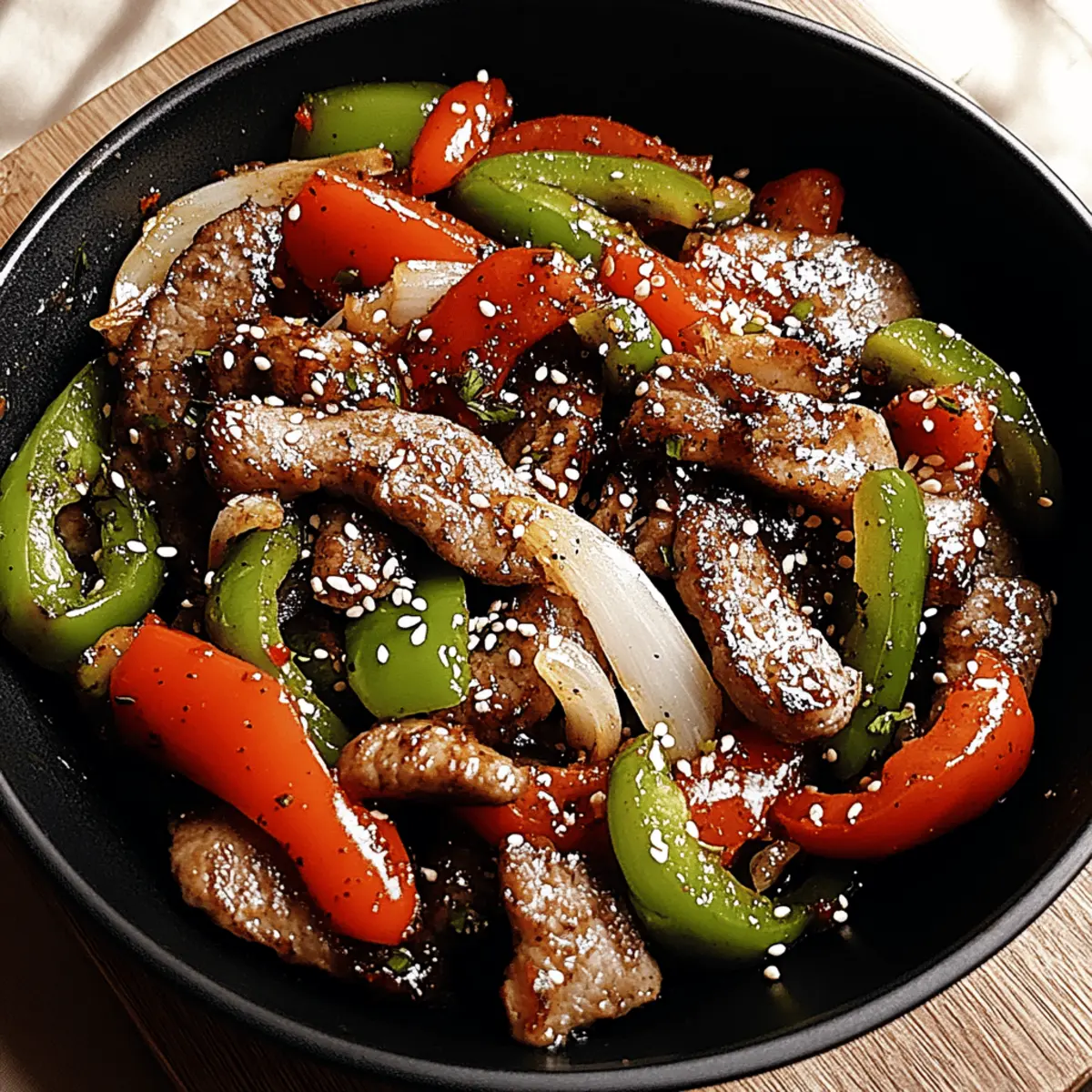 Mouthwatering Pepper Steak with Tender Beef and Savory Pepper Sauce 3