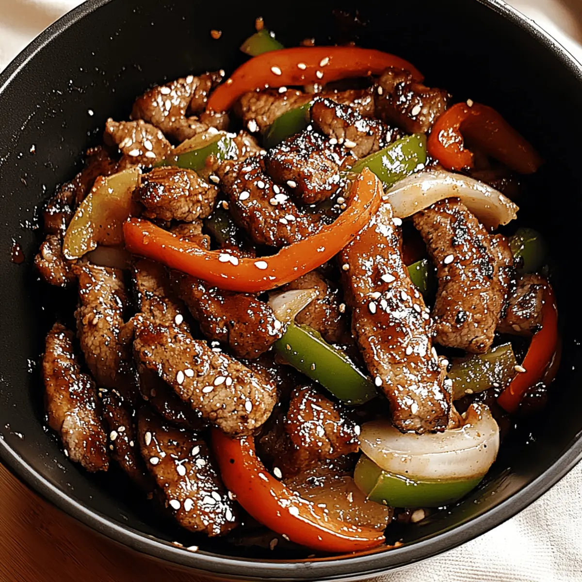Mouthwatering Pepper Steak with Tender Beef and Savory Pepper Sauce 2