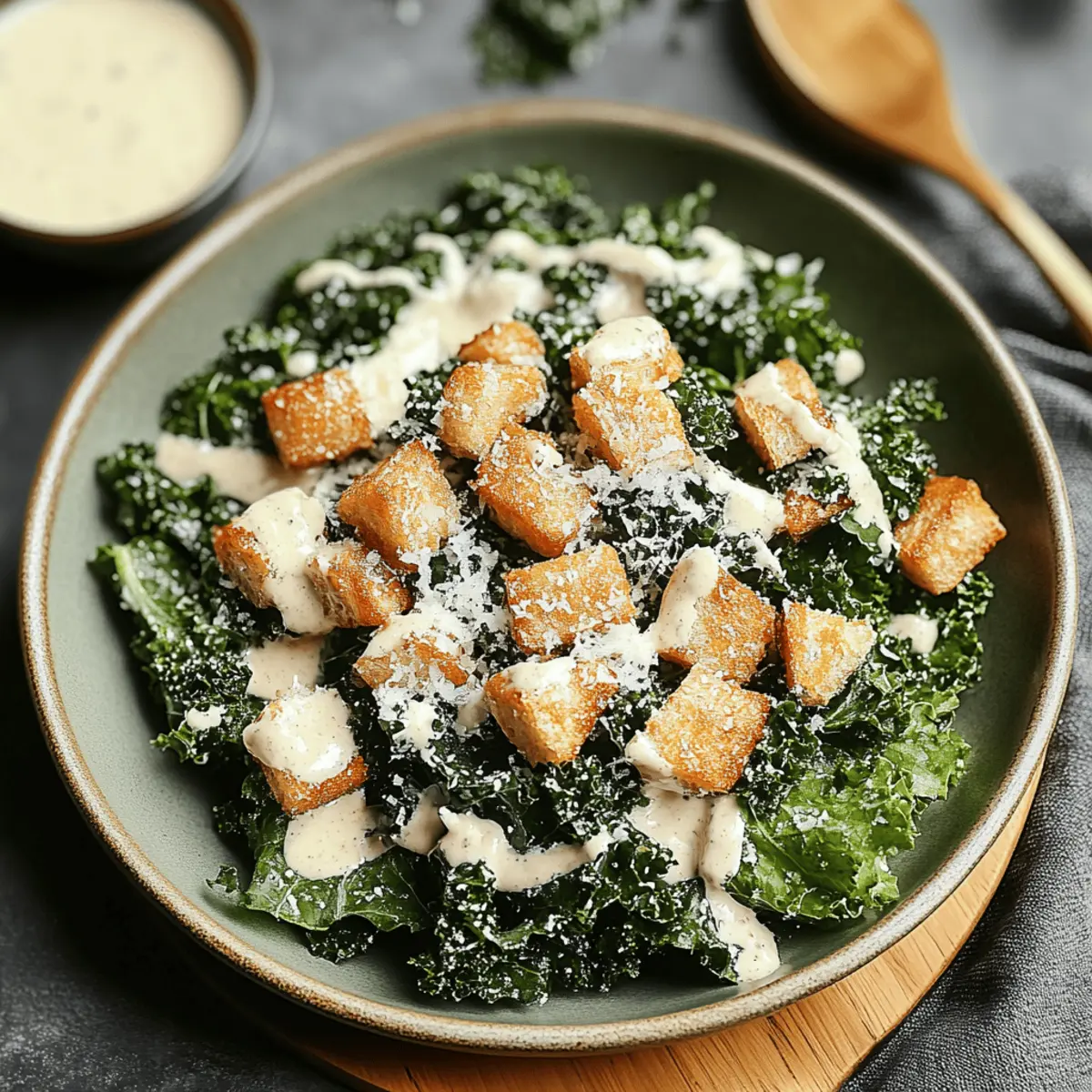 Irresistibly Creamy Roasted Garlic and Kale Caesar Salad with Dressing 1 yunc6gilhbdpancsbbmq