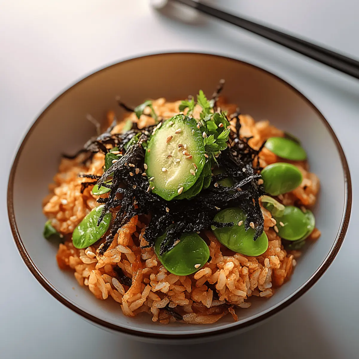 Crispy Rice Salad with Spicy Gochujang Mushrooms Delight 2 zufuqpa0928ff2uq6mnj