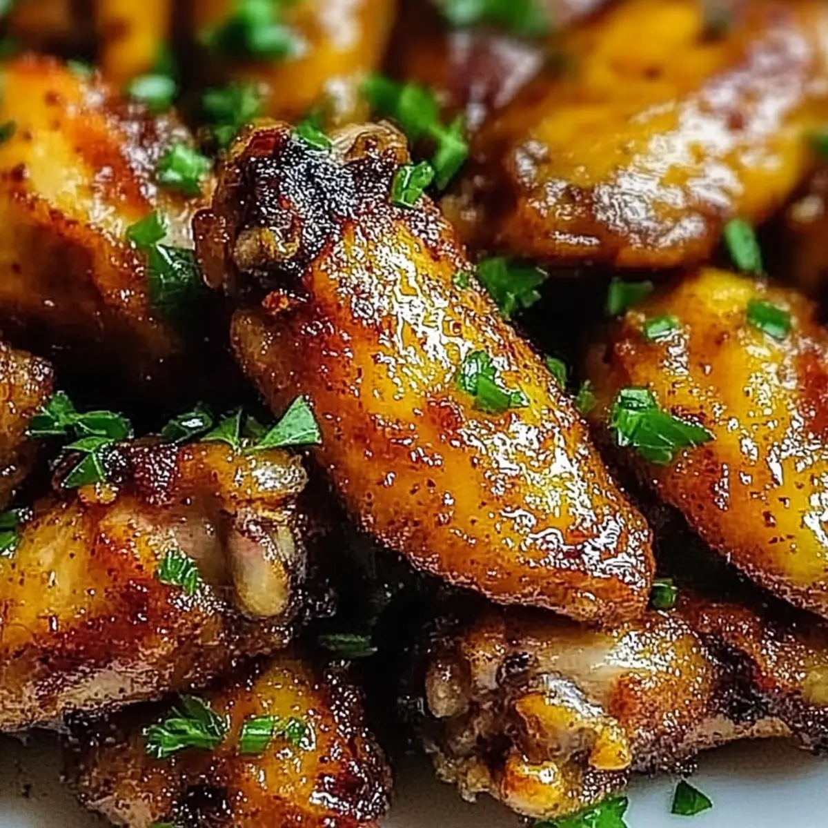 Cajun Garlic Chicken Wings