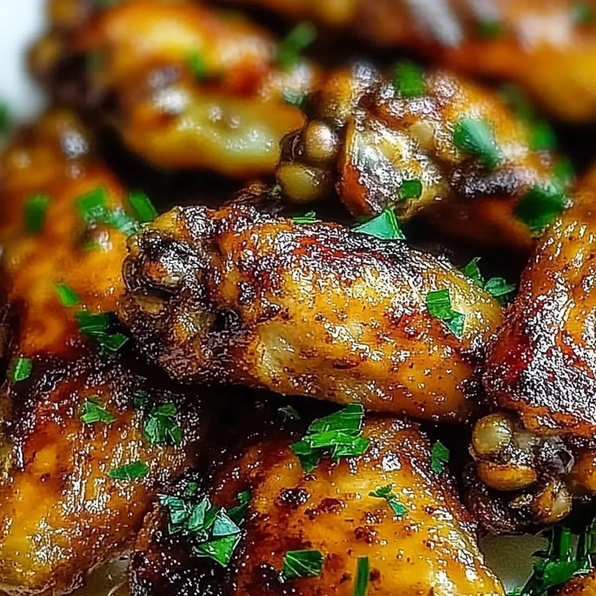 Cajun Garlic Chicken Wings