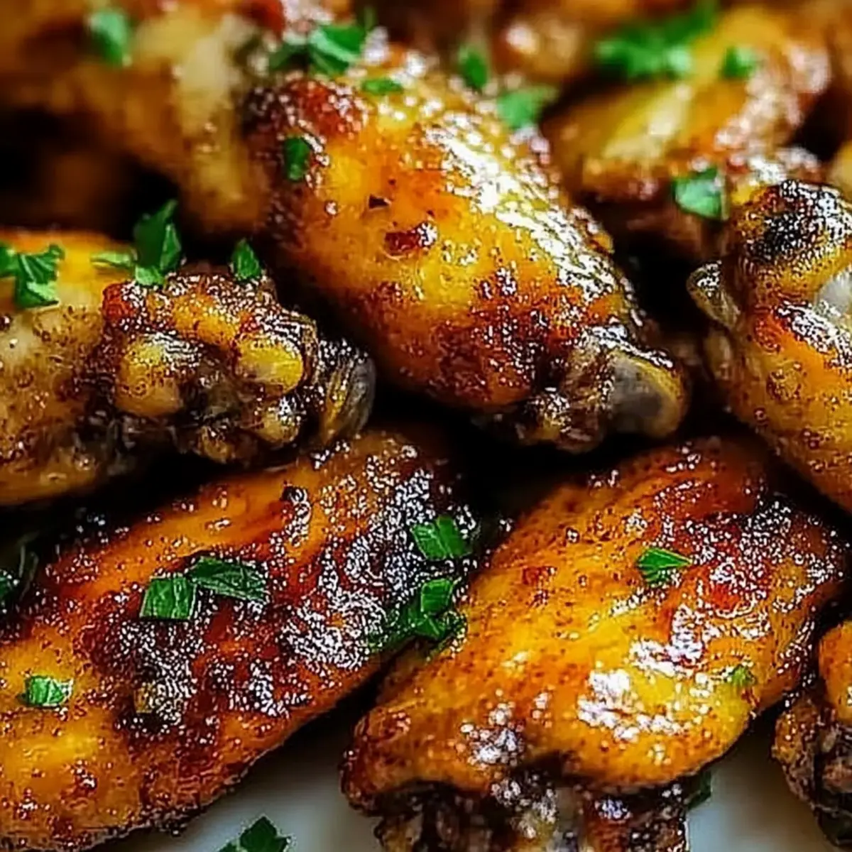 Cajun Garlic Chicken Wings