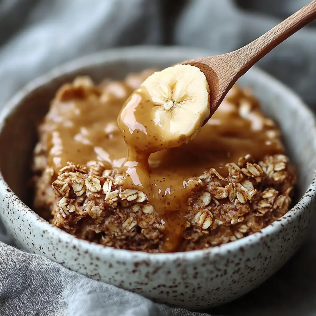 Banana Bread Baked Oatmeal