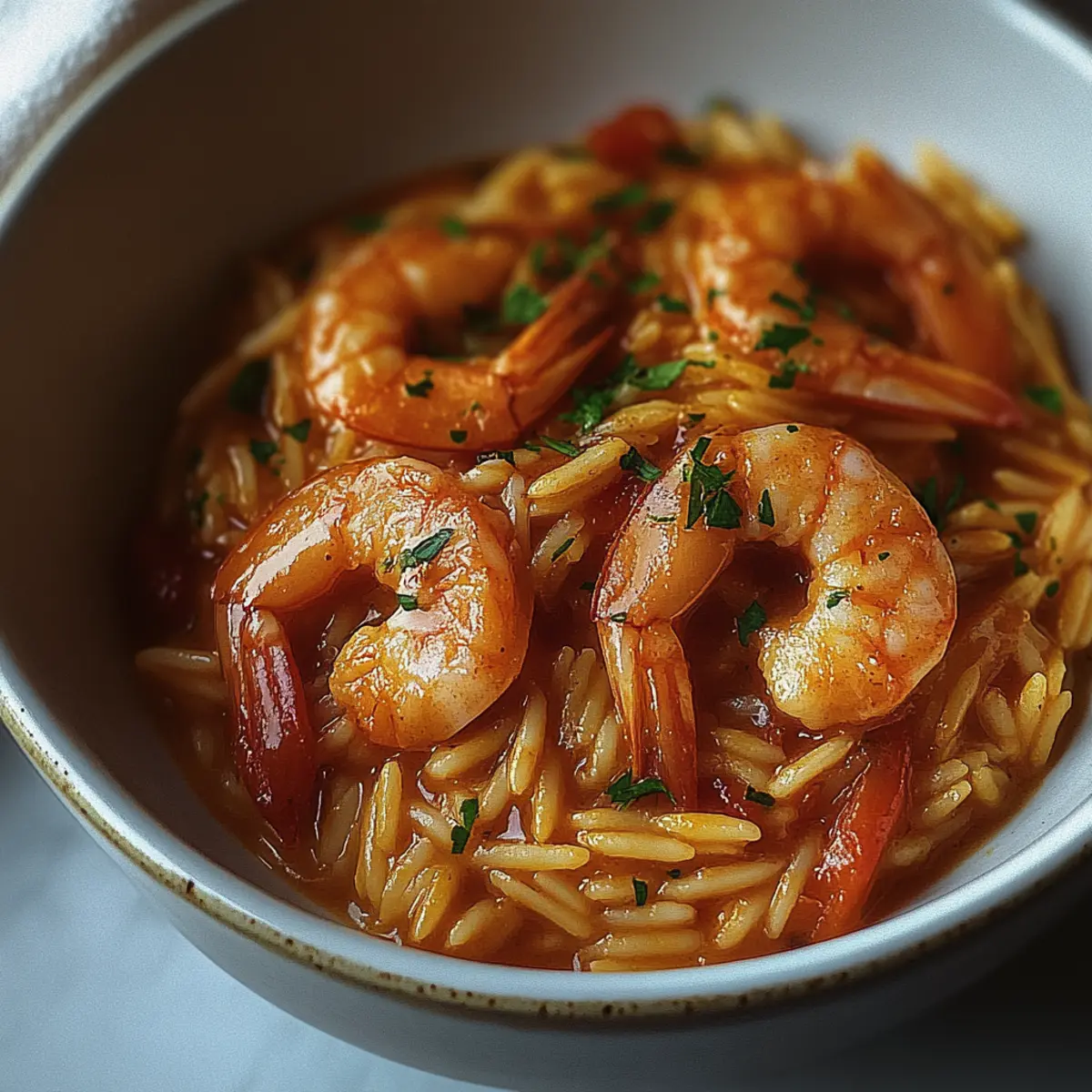 Cajun Shrimp Orzo