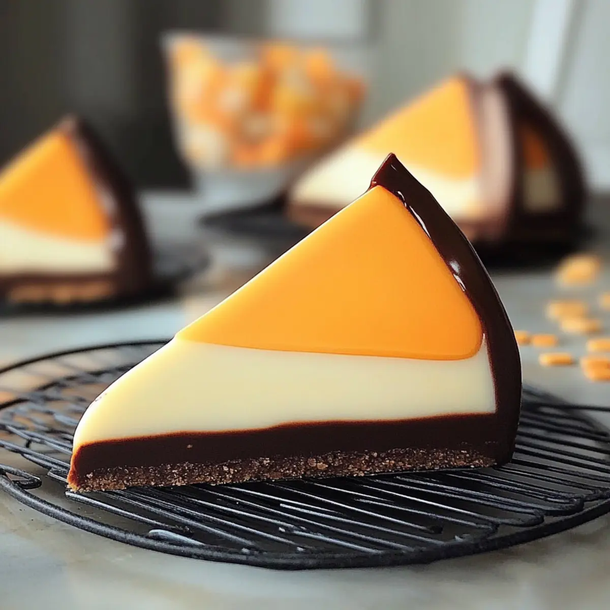 Candy Corn Sugar Cookies