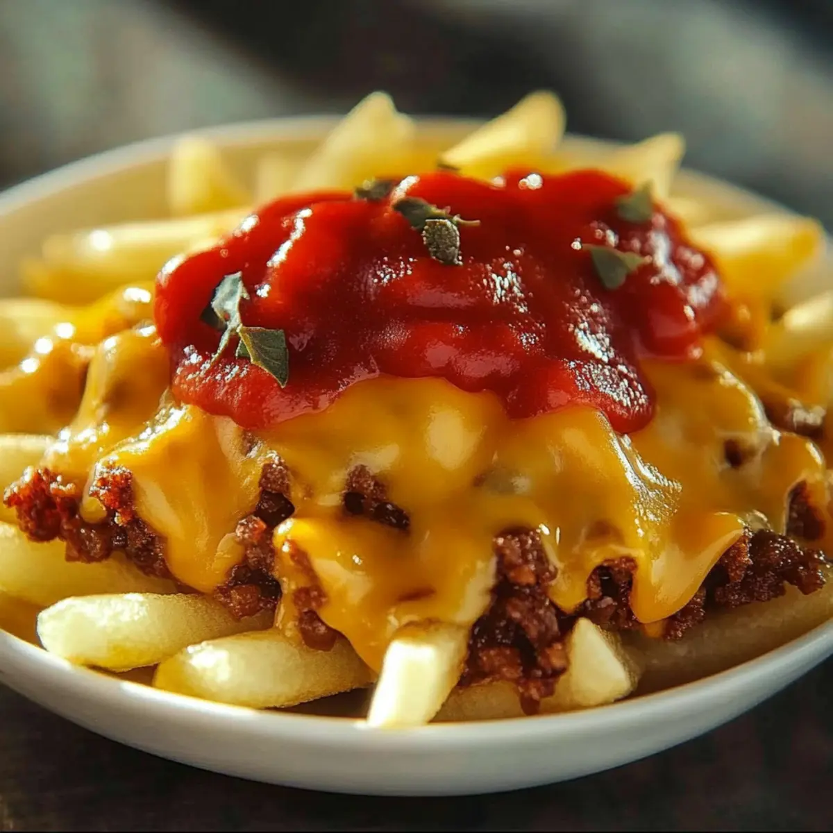 Cheeseburger French Fry