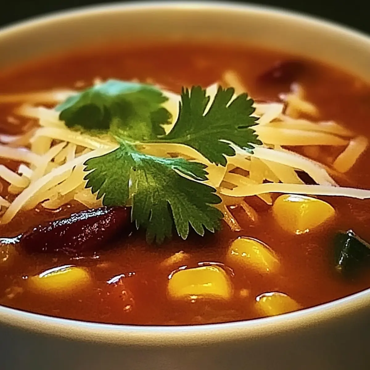 Chicken Enchilada Soup