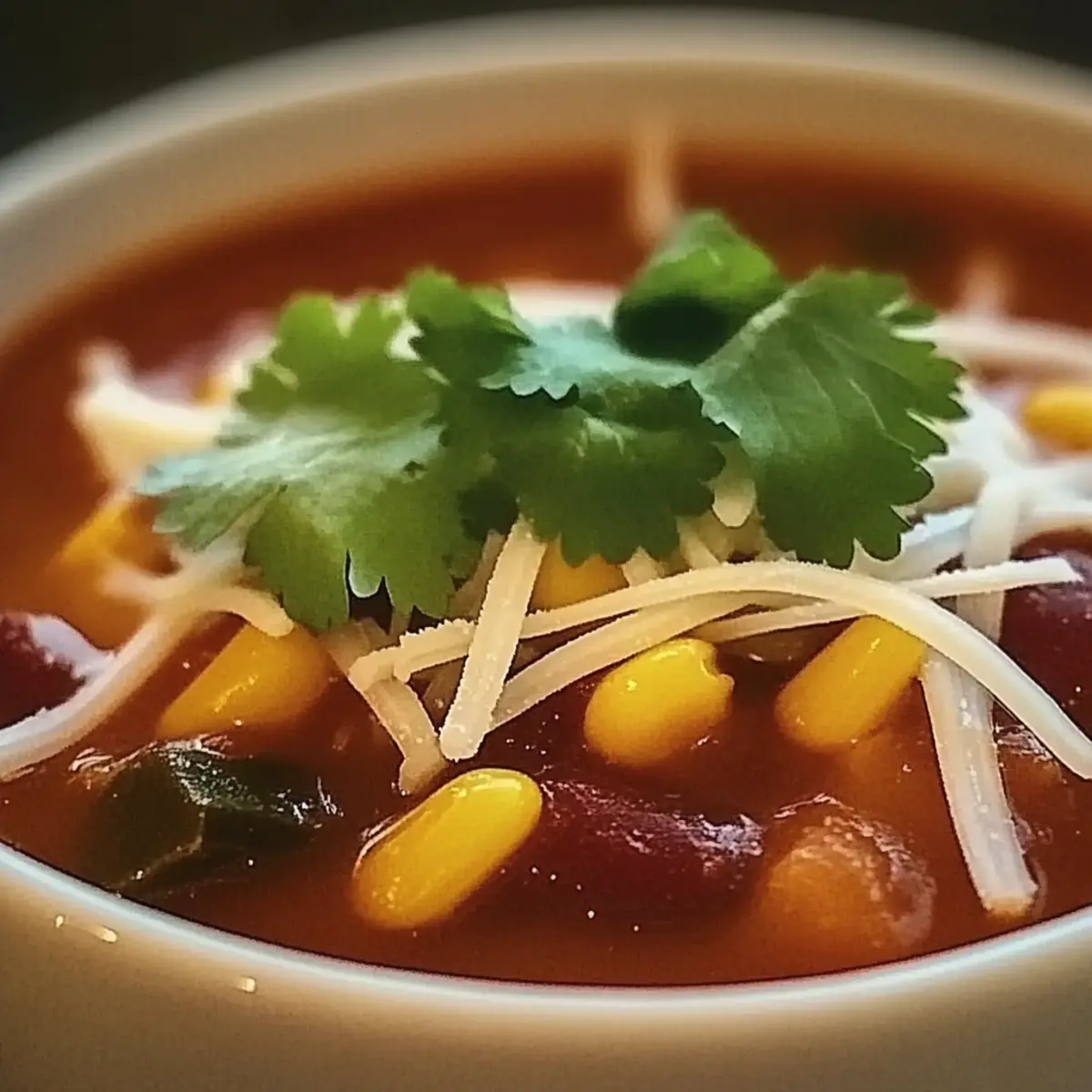Chicken Enchilada Soup