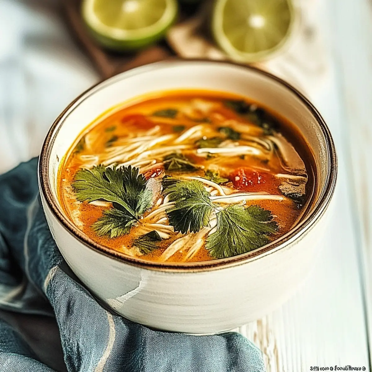 Chili Lime Chicken Soup