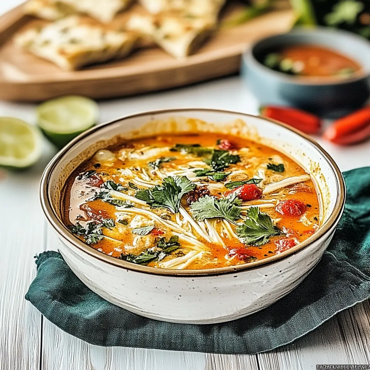 Chili Lime Chicken Soup