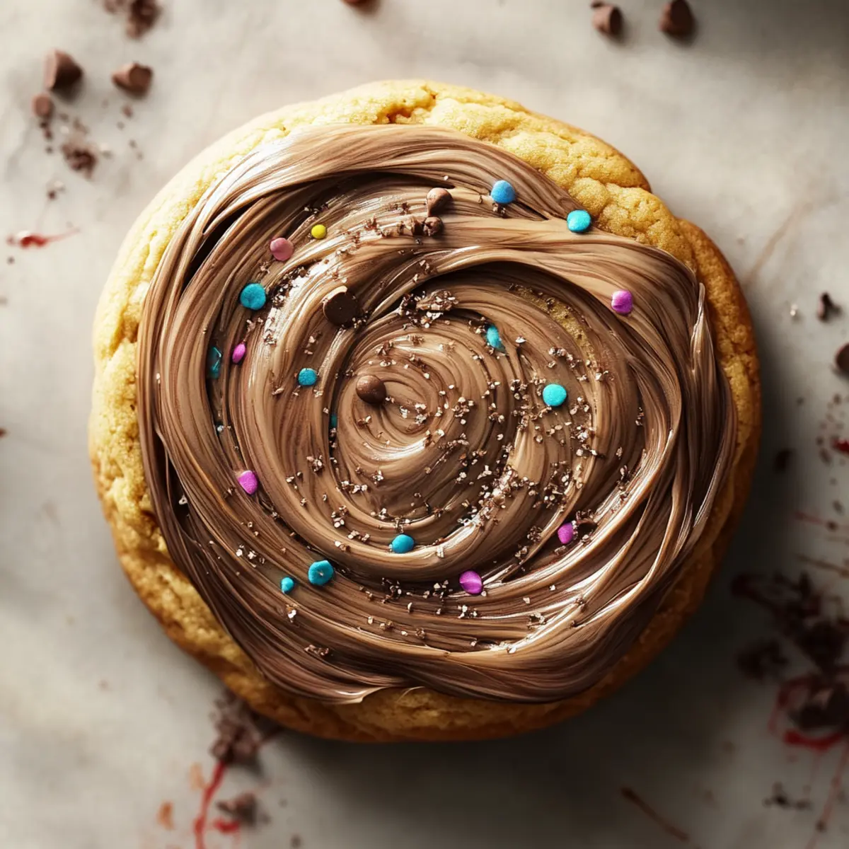 Chocolate Chip Cookie Cake