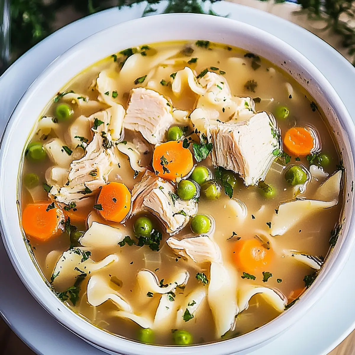 Cozy Crockpot Chicken Noodle Soup