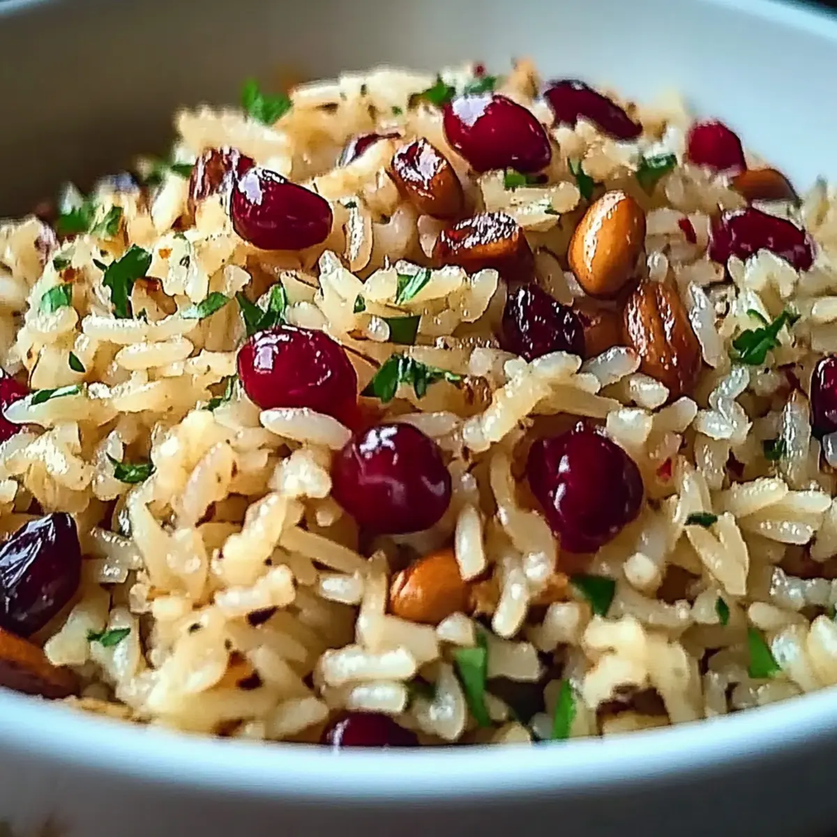 Cranberry Rice Pilaf