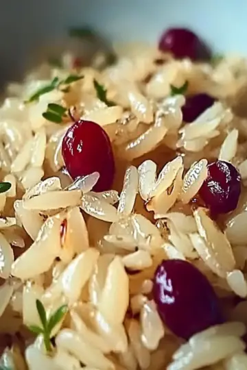 Cranberry Rice Pilaf