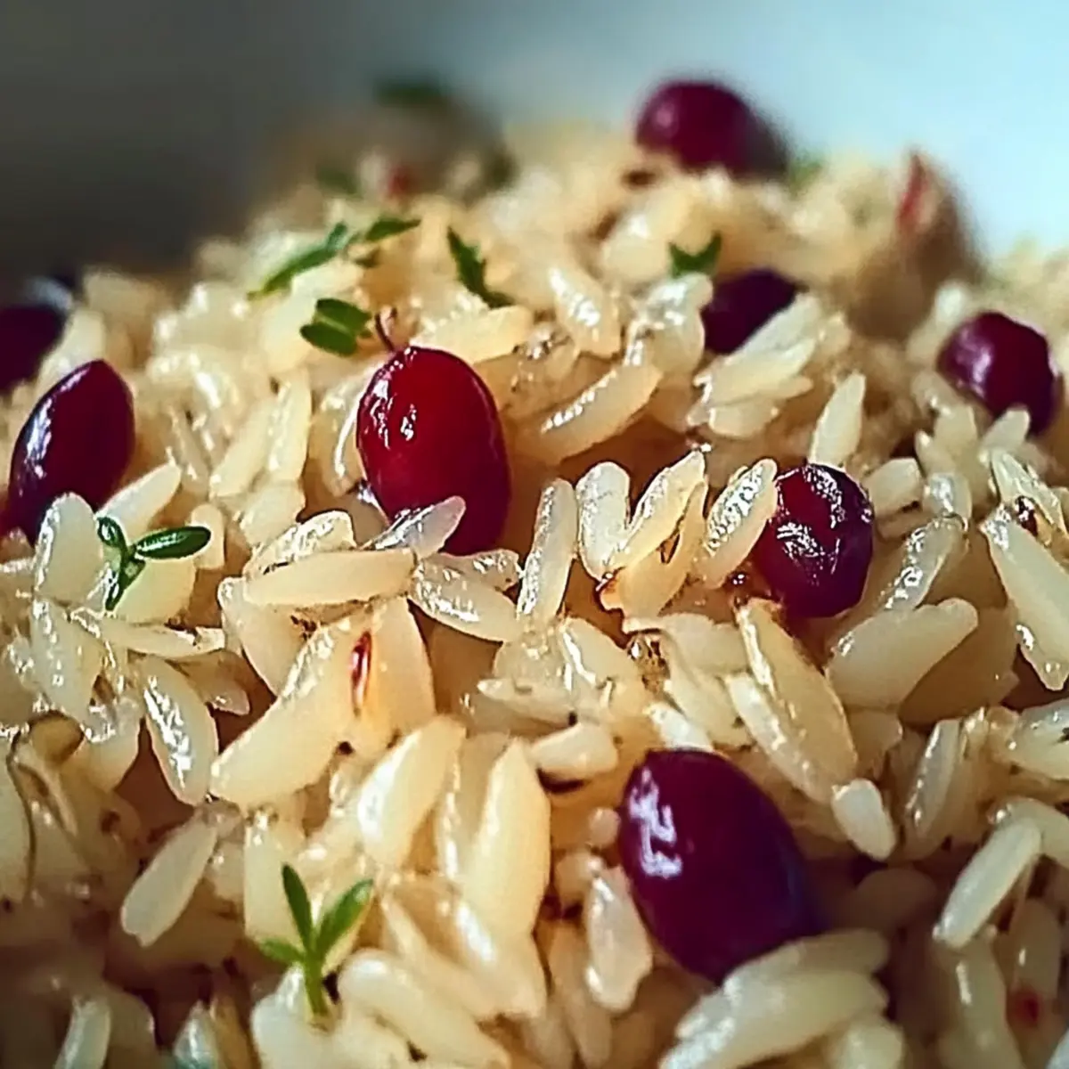 Cranberry Rice Pilaf