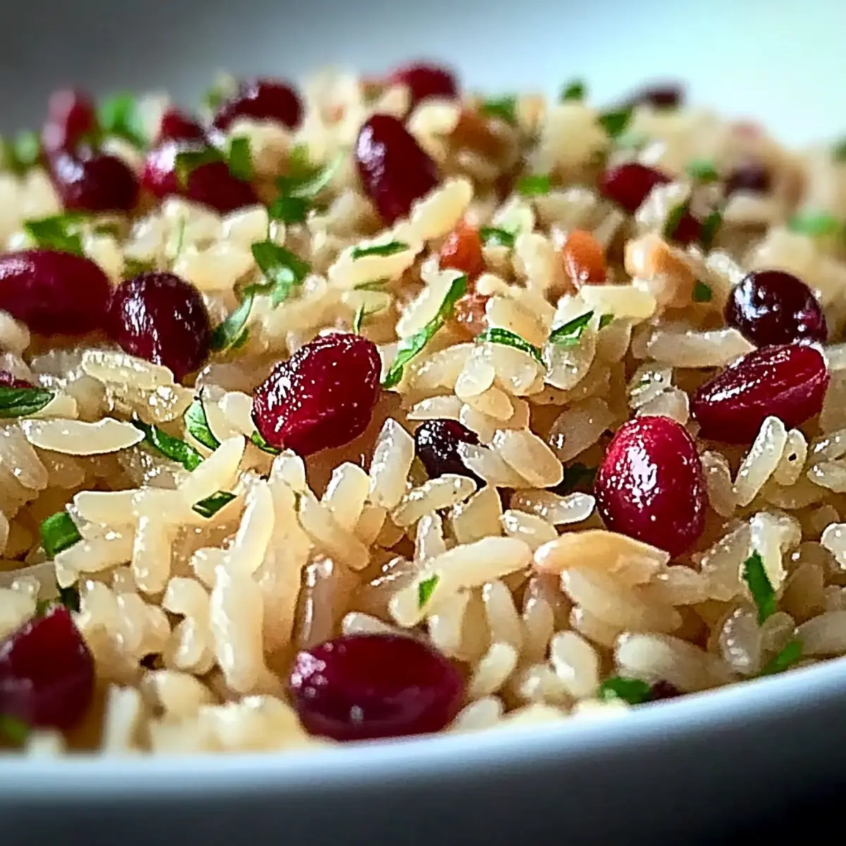 Cranberry Rice Pilaf