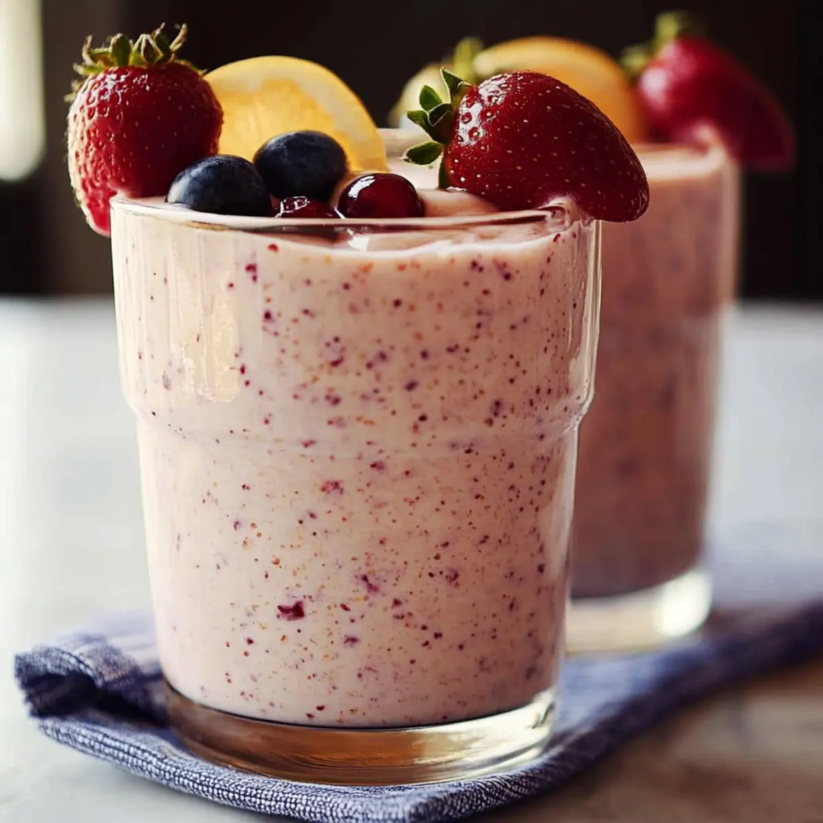 Creamy Cherry Banana Smoothie