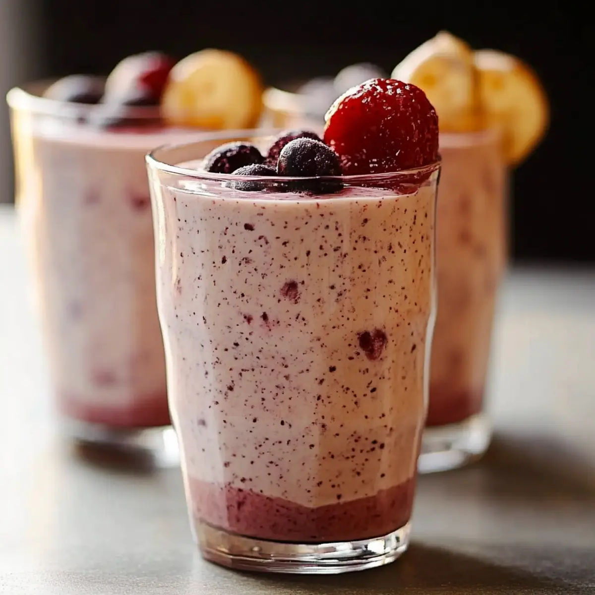 Creamy Cherry Banana Smoothie