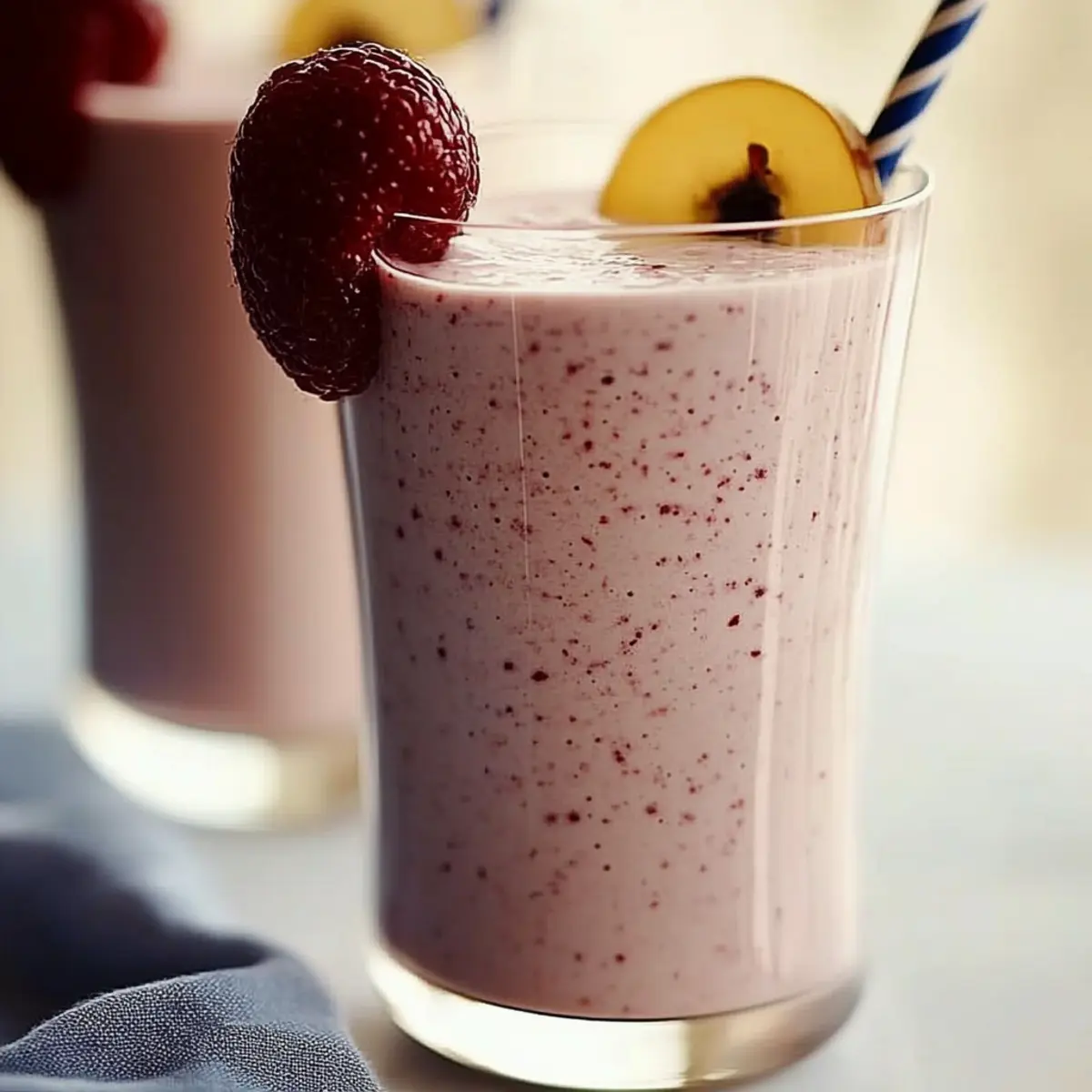 Creamy Cherry Banana Smoothie