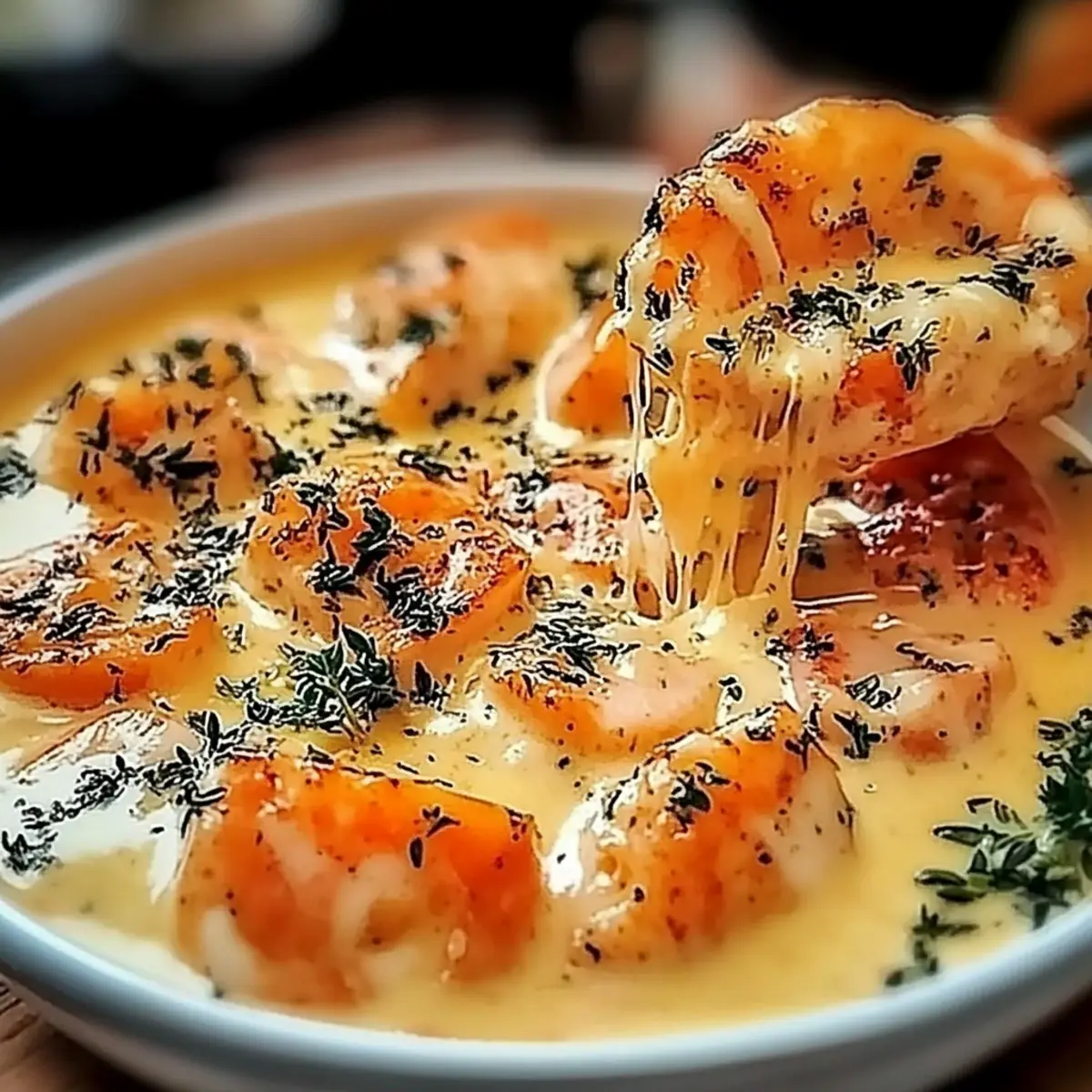 Creamy Crab and Shrimp Seafood Bisque