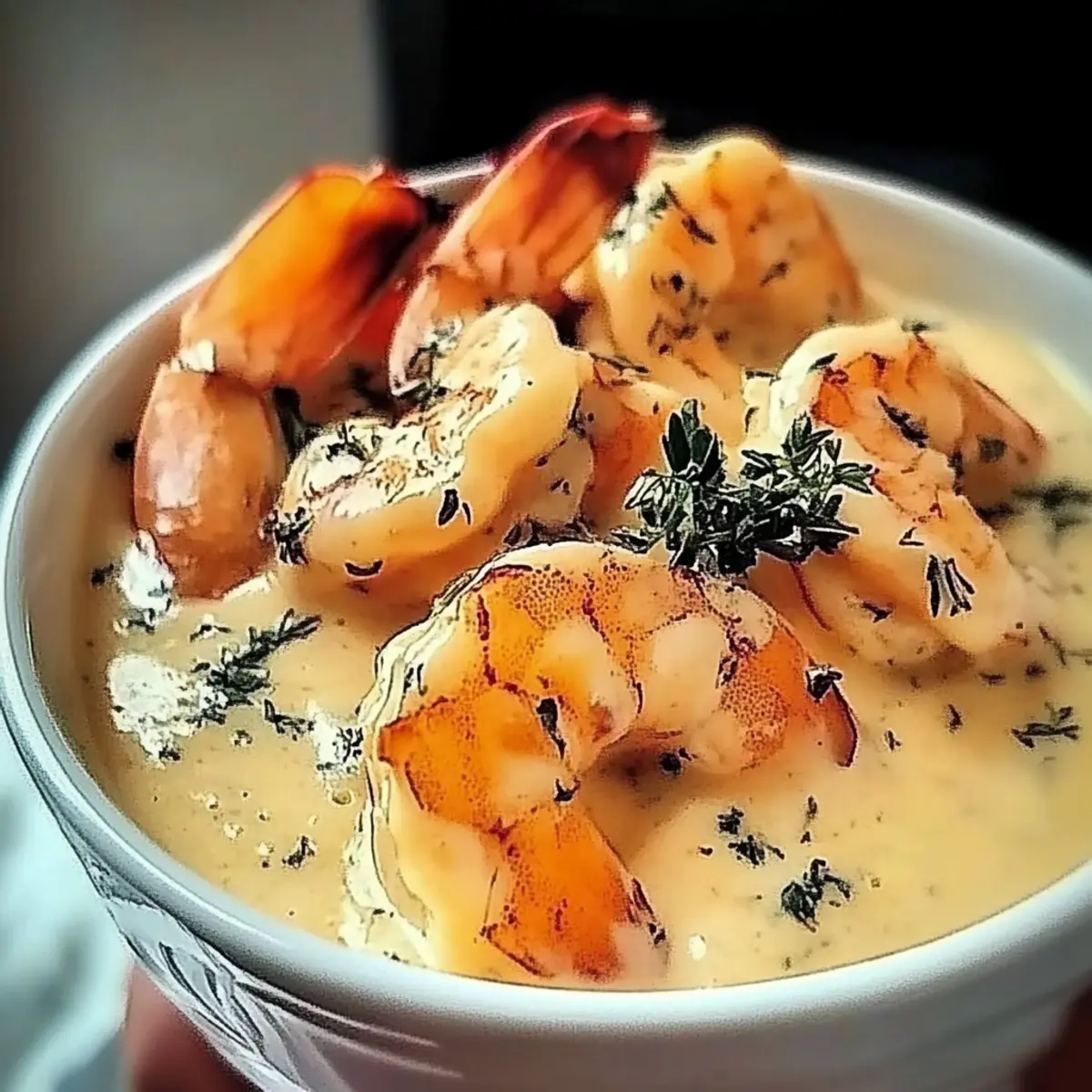 Creamy Crab and Shrimp Seafood Bisque