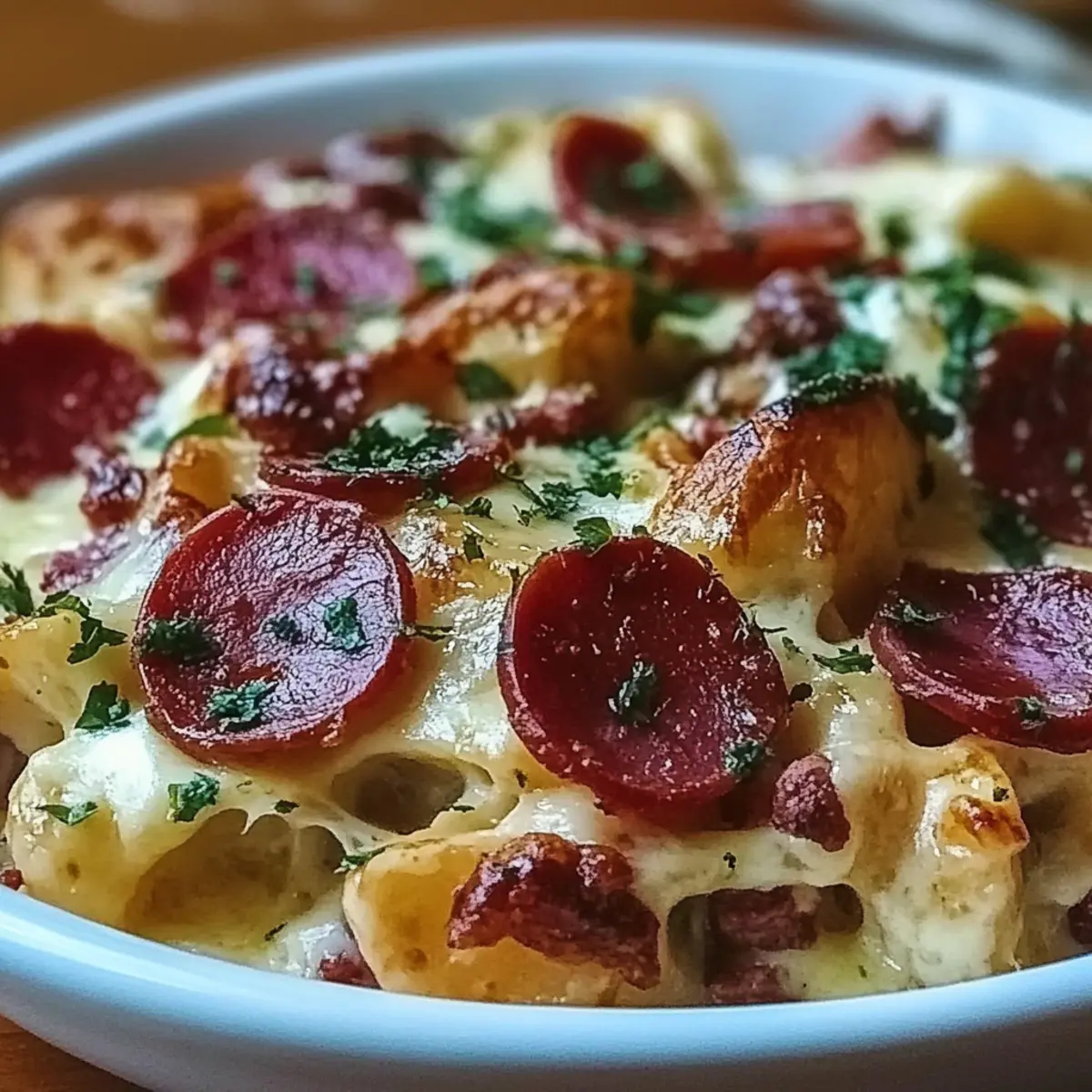 Creamy Crockpot Pierogi Casserole With Kielbasa