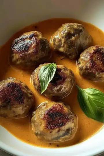 Creamy Marry Me Chicken Meatballs