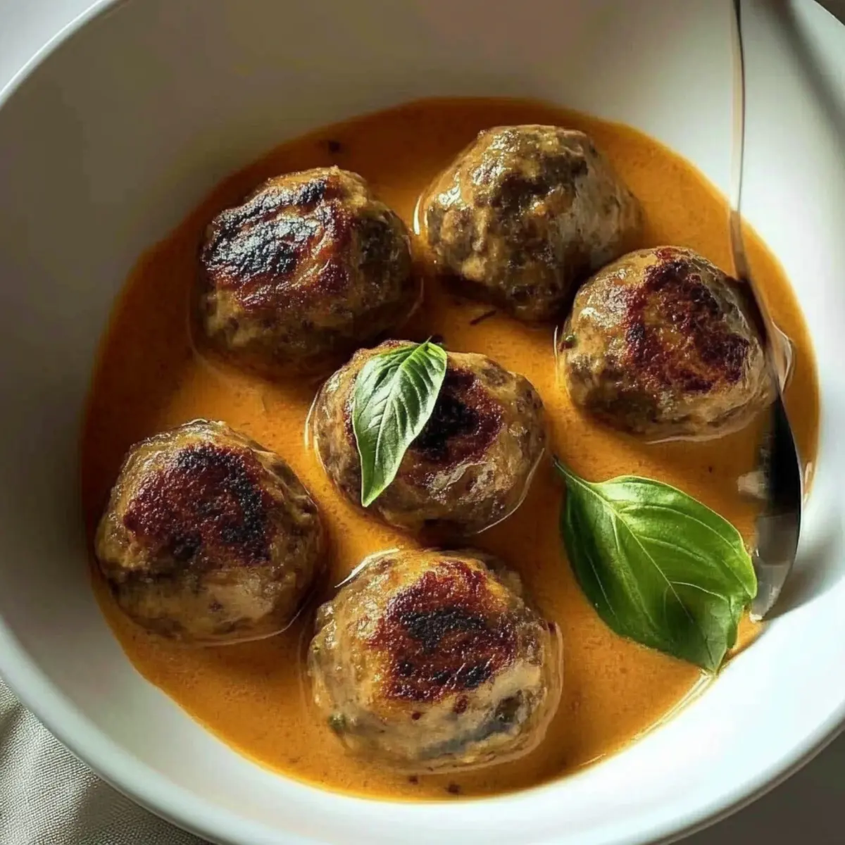 Creamy Marry Me Chicken Meatballs